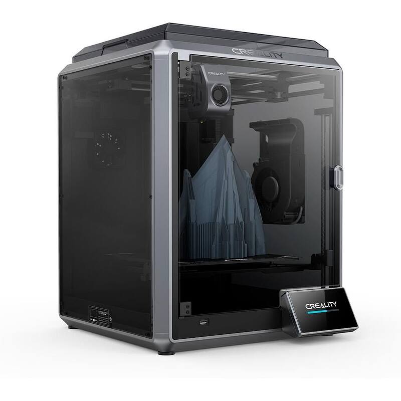 Impressora 3D Creality K1, Velocidade máxima de 600mm/s